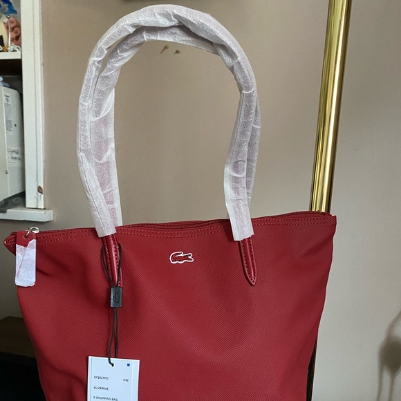 ‼️SOLD ‼️Lacoste small tote bag - Picture 2 of 4